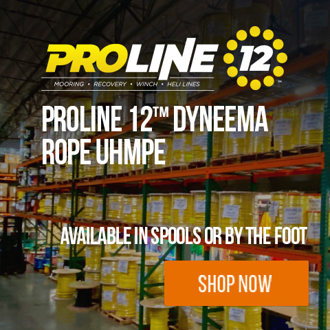 7/8 Proline12™ Dyneema Rope (UHMPE)