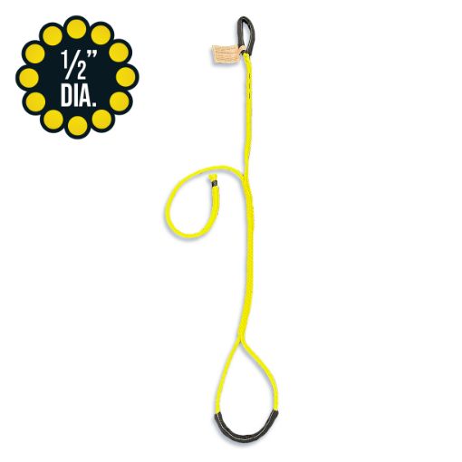 uhmpe adjustable rope sling - single leg	